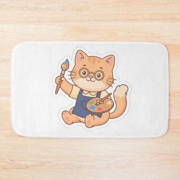 Item preview, Artist Cat Painting On Canvas designed and sold by PrintforDesign.