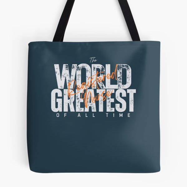 Item preview, World Greatest Registered Nurse - Graduation Present For Coworker - Elegant Dark Azure designed and sold by Doiemacreations.