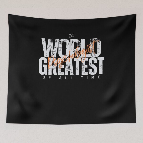 Item preview, World Greatest Psychologist - Coworker Career Starting Over Gift For Wife - Trendy Black designed and sold by Doiemacreations.