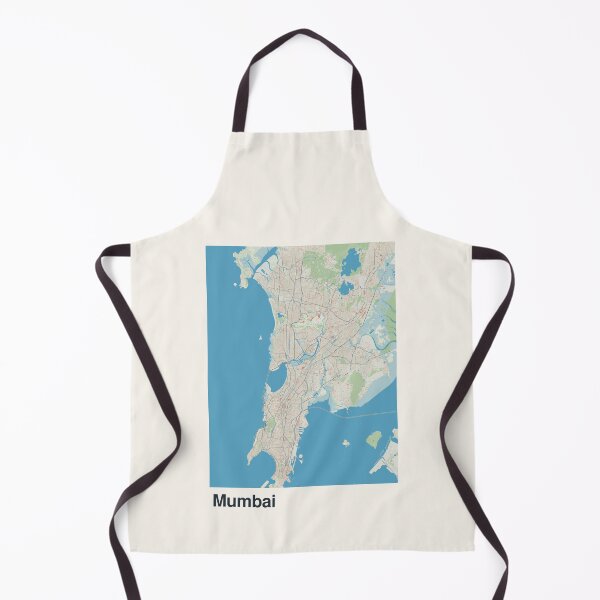 Item preview, Mumbai Minimalistic Map Art designed and sold by MapsNerd.