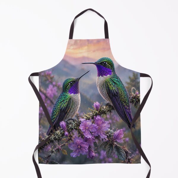 Item preview, Violet throated hummingbirds designed and sold by KingsArtworx 2.