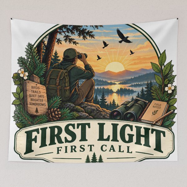 Item preview, First Light First Call Dawn Birding Adventure designed and sold by FindYouByZ.