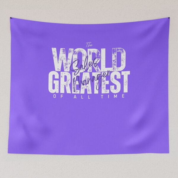 Item preview, World Greatest Sales Manager -  Graduation Present For Ladies - Trendy Purple designed and sold by Doiemacreations.