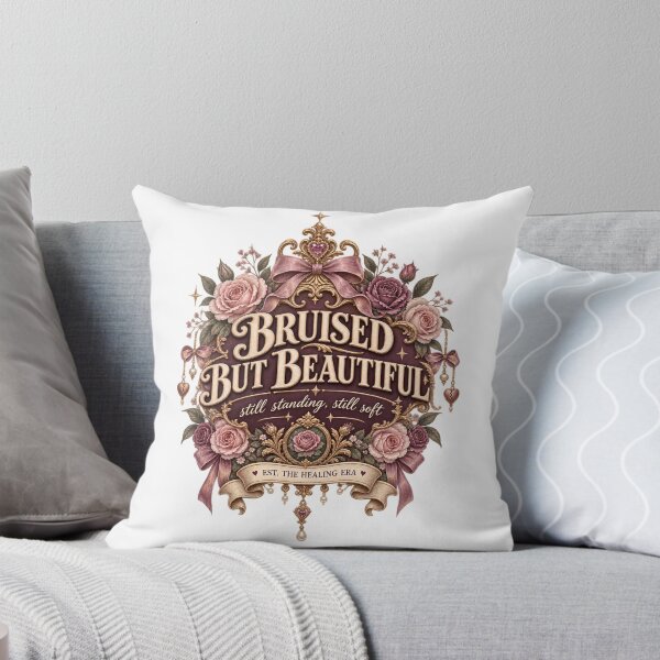 Item preview, Bruised But Beautiful Sad Girl Design designed and sold by InkroarCo.