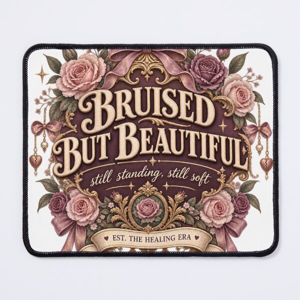 Item preview, Bruised But Beautiful Sad Girl Design designed and sold by InkroarCo.