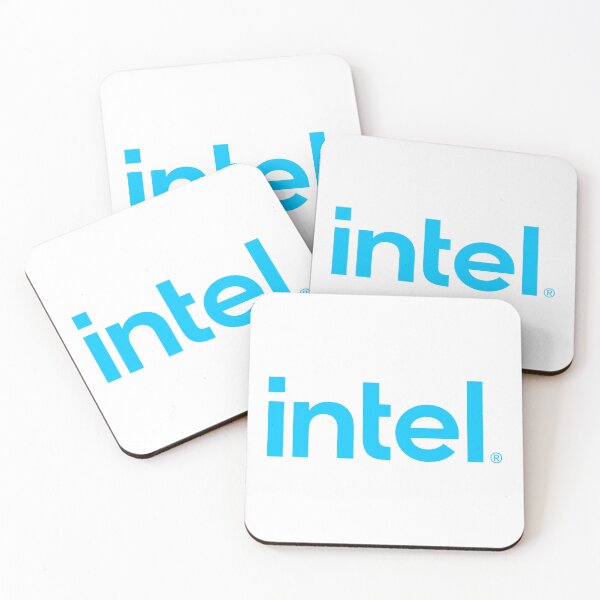 Item preview, Intel Corporate Logo Vector Cyan Typography designed and sold by fancwbq.