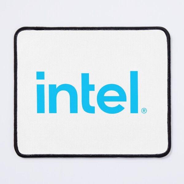 Item preview, Intel Corporate Logo Vector Cyan Typography designed and sold by fancwbq.