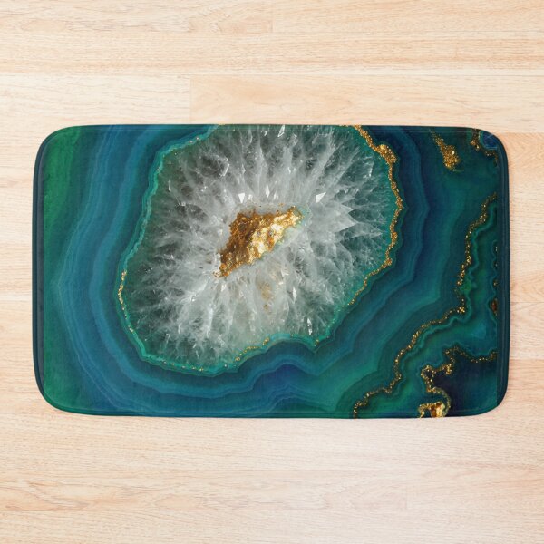 Item preview, Emerald and Gold Crystal Geode designed and sold by DukeNiko.