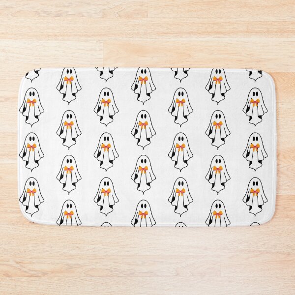 Item preview, Cute Ghost with Bow – Adorable Halloween Cartoon Design designed and sold by VibranPalette.