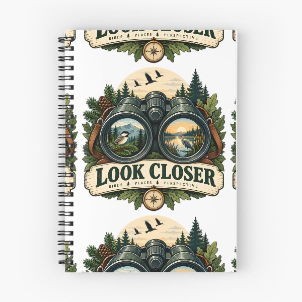 Item preview, Look Closer Binoculars Modern Birding Nature Adventure designed and sold by FindYouByZ.