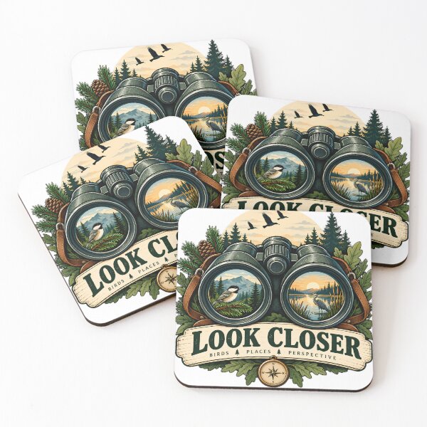 Item preview, Look Closer Binoculars Modern Birding Nature Adventure designed and sold by FindYouByZ.
