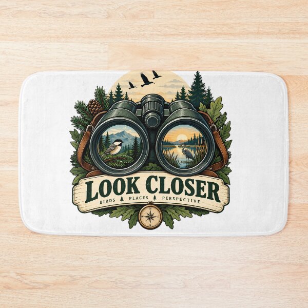 Item preview, Look Closer Binoculars Modern Birding Nature Adventure designed and sold by FindYouByZ.
