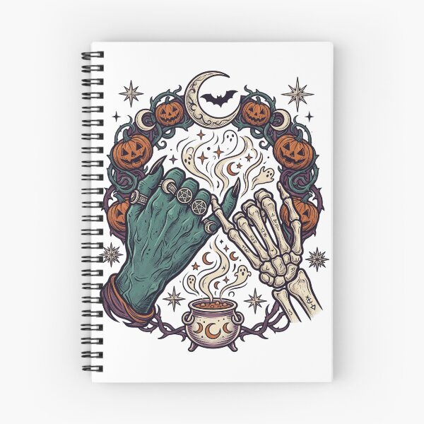 Item preview, Retro Halloween Shirt, Witchy Pinky Promise T-shirt, Skeleton Hand Graphic Tee, Spooky Season Apparel, Vintage Halloween Aesthetic, Witch and Skeleton Hand Shirt, Celestial Halloween Gift designed and sold by aladden.