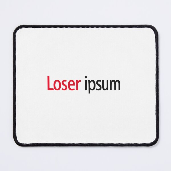 Item preview, Loser Ipsum designed and sold by Jarana Designs.