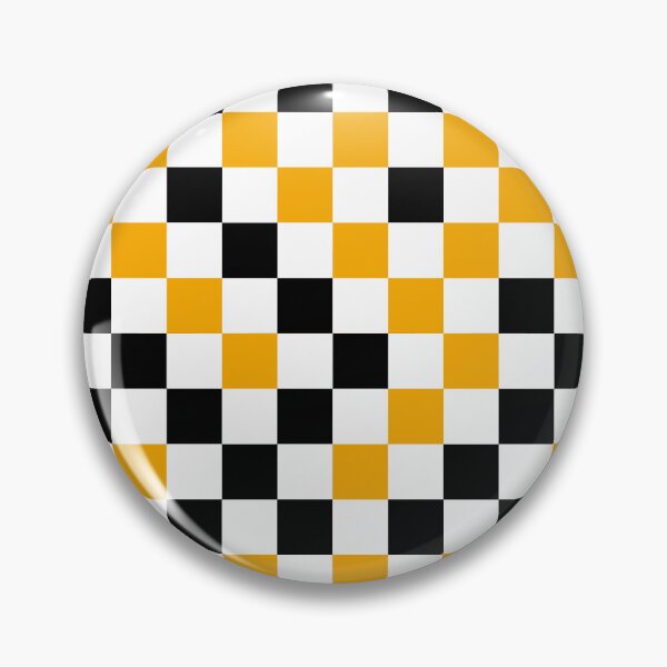 Item preview, Yellow Black White Checkered Pattern Design   designed and sold by PatternTitan.