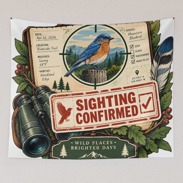 Item preview, Sighting Confirmed Birdwatching Life List Adventure designed and sold by FindYouByZ.