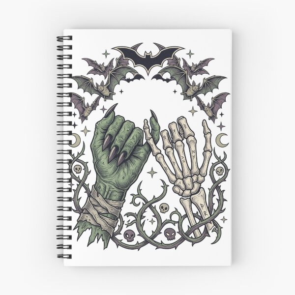 Item preview, Retro Halloween Shirt, Witchy Pinky Promise T-shirt, Skeleton Hand Graphic Tee, Spooky Season Apparel, Vintage Halloween Aesthetic, Witch and Skeleton Hand Shirt, Celestial Halloween Gift designed and sold by aladden.