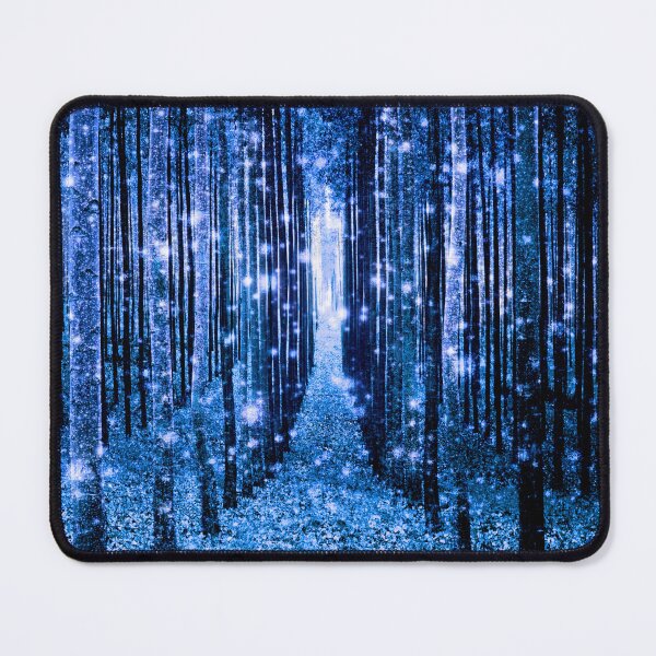 Item preview, Magical Forest Path: Electric Blue Enchanted Woods Design designed and sold by 2sweetsDesign.