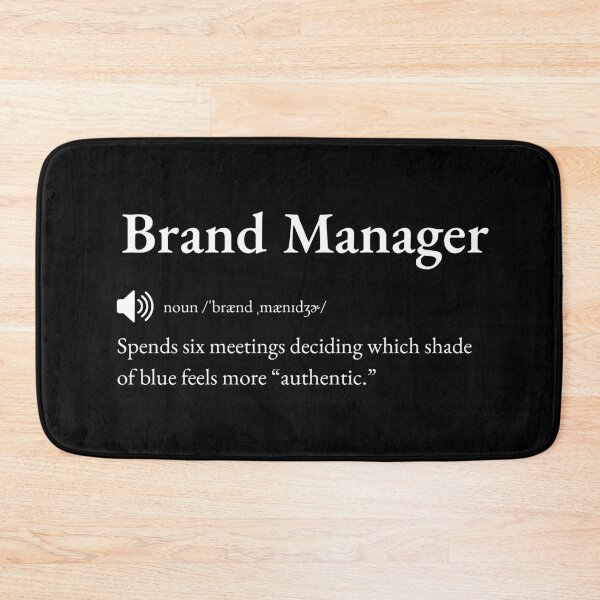 Item preview, Brand Manager Funny Definition: Gift for Coworker, Friend or Special Someone | Branding Expert's Marketing Banter designed and sold by BrooklynRhodes.
