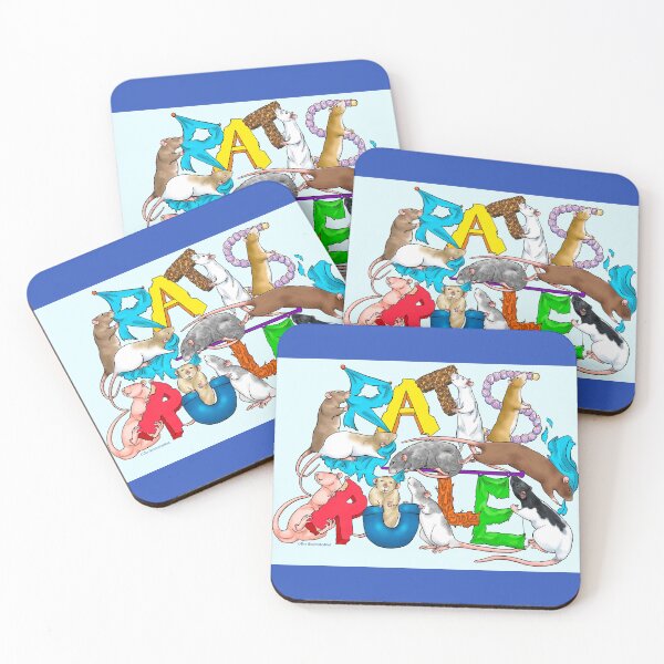 Item preview, Rats Rule designed and sold by The Illustrated Rat.