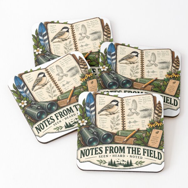 Item preview, Notes From the Field Birding Journal Naturalist designed and sold by FindYouByZ.