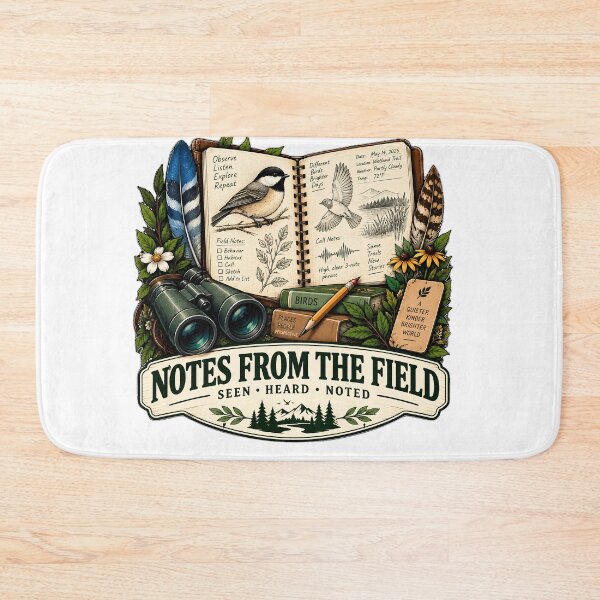 Item preview, Notes From the Field Birding Journal Naturalist designed and sold by FindYouByZ.