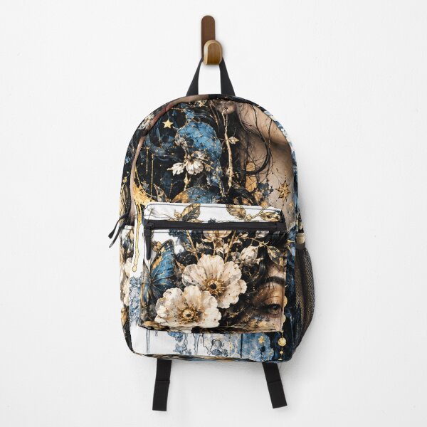 Item preview, Moonlit Floral Muse – Artistic Fantasy Portrait designed and sold by Meentoos_1.