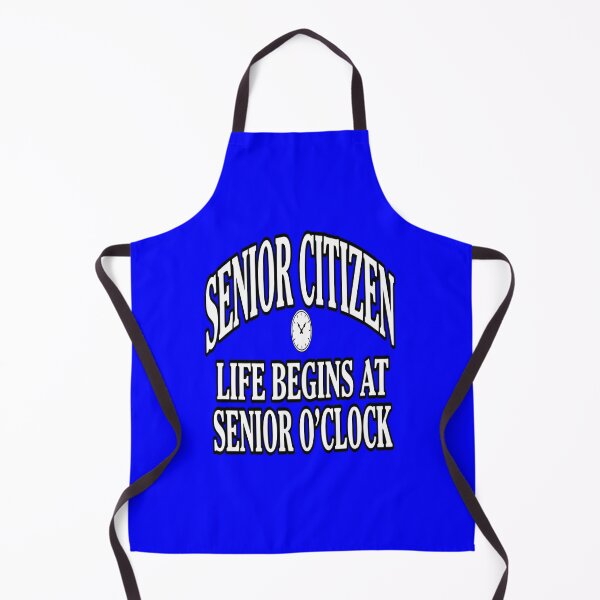 Item preview, Funny Senior Citizen Life Begins At Senior O’clock Novelty Design designed and sold by fantasticdesign.