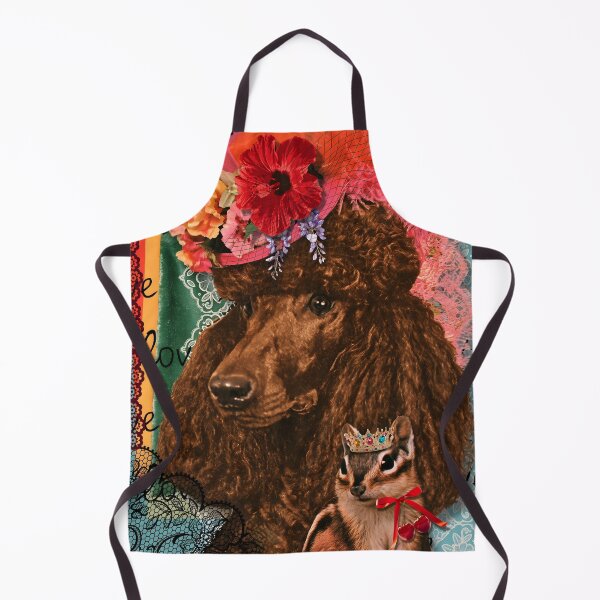 Item preview, Poodle Love With Chipmunk designed and sold by AsheDinaArt.