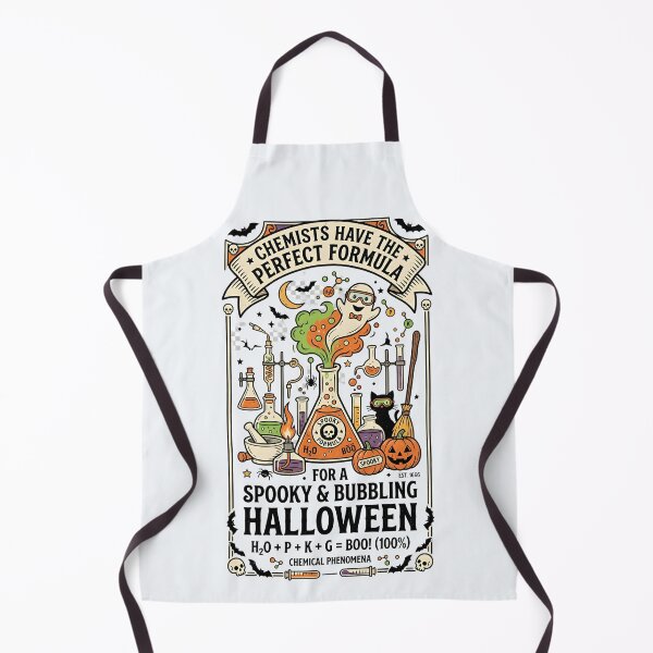 Item preview, Chemists have the perfect formula for a spooky & bubbling Halloween - Spooky season for chemists designed and sold by ParadoxParadox.