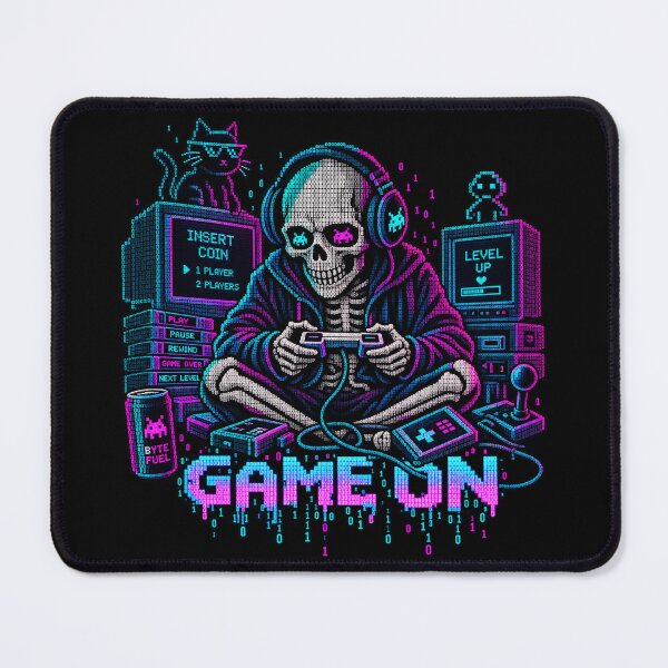 Item preview, Binary Game On — Retro Gamer designed and sold by Kicor.