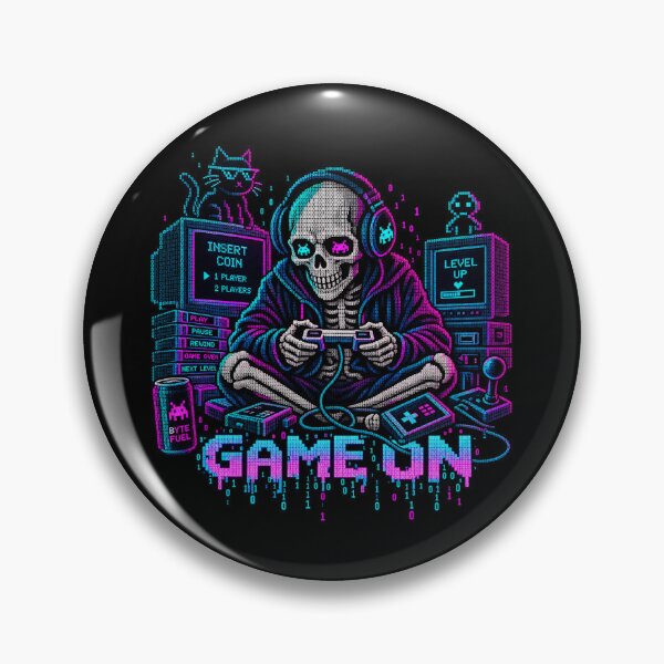 Item preview, Binary Game On — Retro Gamer designed and sold by Kicor.