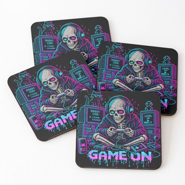 Item preview, Binary Game On — Retro Gamer designed and sold by Kicor.