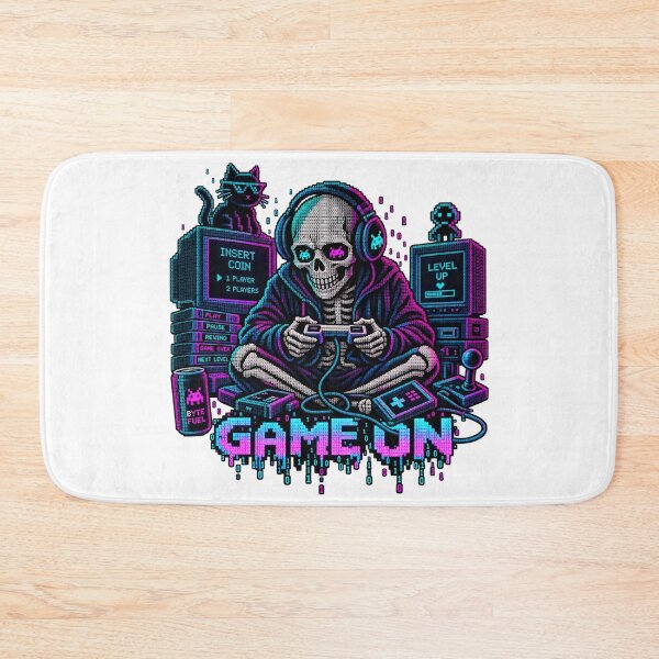 Item preview, Binary Game On — Retro Gamer designed and sold by Kicor.
