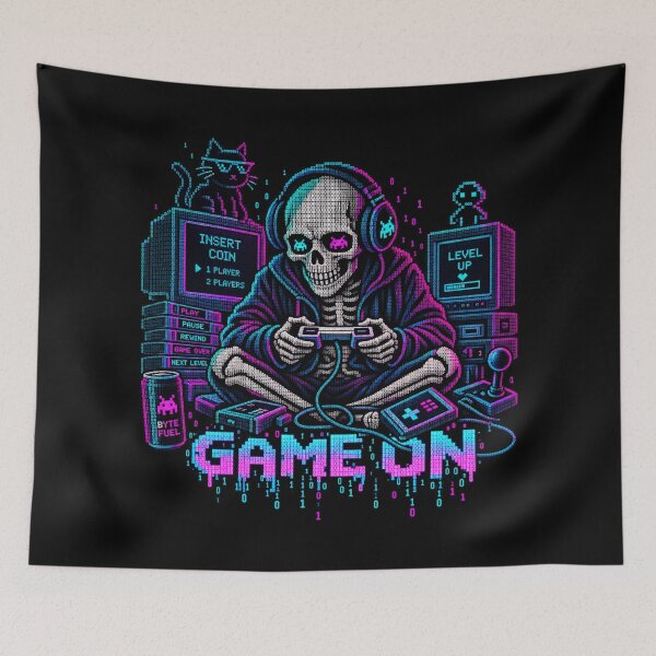Item preview, Binary Game On — Retro Gamer designed and sold by Kicor.
