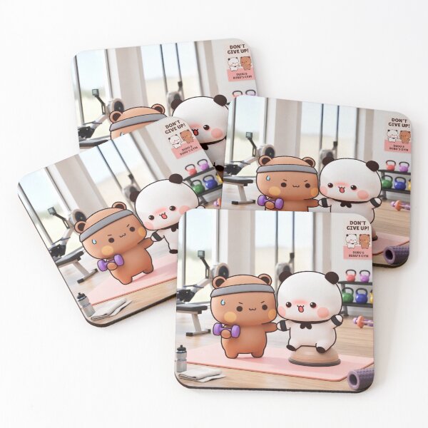 Item preview, BUBU AND DUDU IN THE GYM designed and sold by ekstore1811.