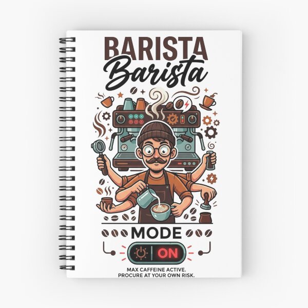 Item preview, Barista mode on designed and sold by dehosteleria.