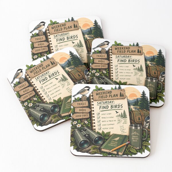 Item preview, Weekend Field Plan Saturday Birding Adventure designed and sold by FindYouByZ.
