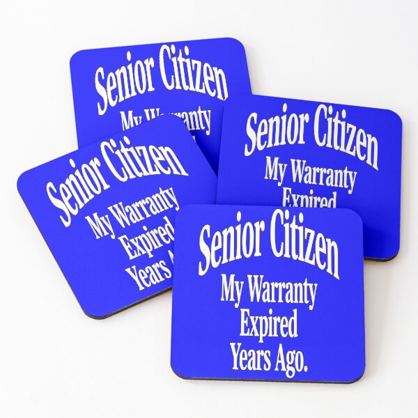 Item preview, Funny Senior Citizen My Warranty Expired Years Ago Novelty Design designed and sold by fantasticdesign.