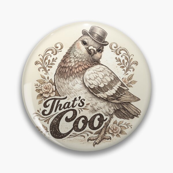 Item preview, That's Coo Funny and cute Pigeon designed and sold by aponwao.