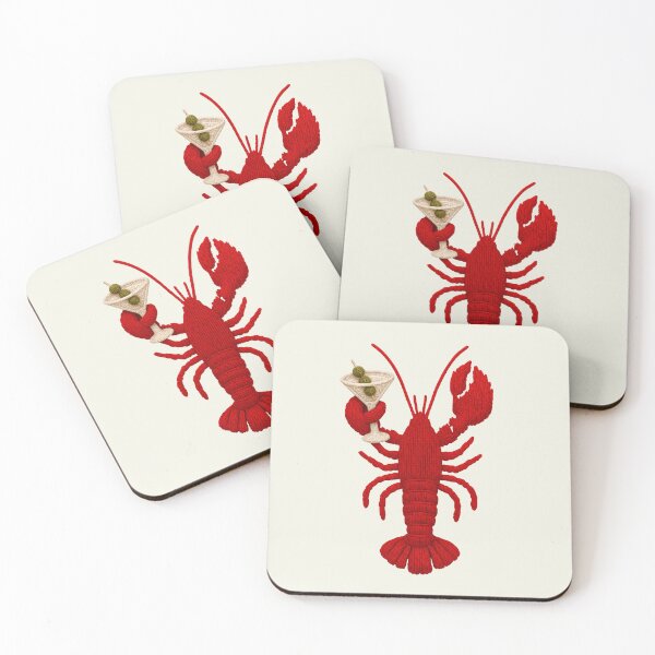Item preview, Lobster Martini Tini Time Summer Seafood Cocktail Camping designed and sold by SunfullyYours.