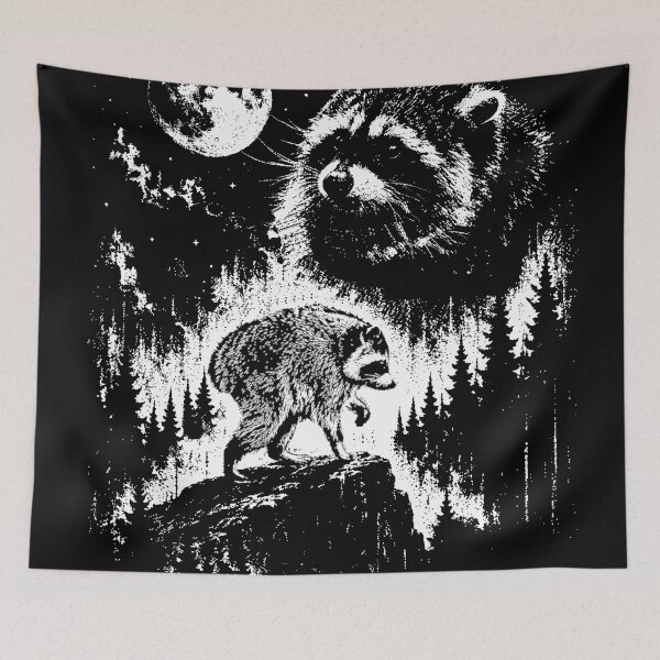 Item preview, Jimothy Raccoon Feral Legend Funny Raccoon Meme designed and sold by LounisArt.