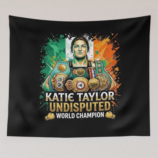 Item preview, Katie Taylor, Undisputed Champion, future boxer, Irish pride designed and sold by AW2 Designs.