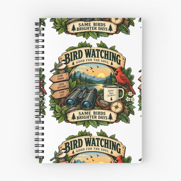 Item preview, Bird Watching Brighter Days Outdoor Nature Escape designed and sold by FindYouByZ.