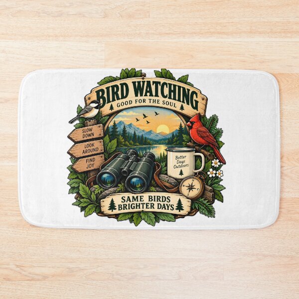 Item preview, Bird Watching Brighter Days Outdoor Nature Escape designed and sold by FindYouByZ.