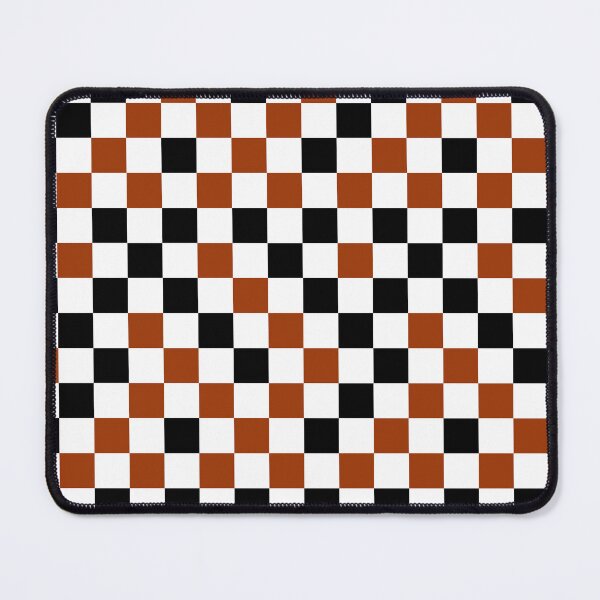 Item preview, Brown Black White Checkered Pattern Design   designed and sold by PatternTitan.