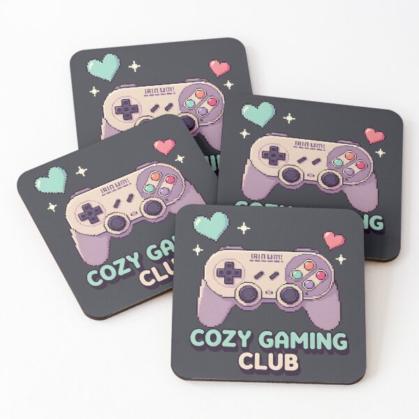 Item preview, Cozy Gaming Club Retro Pixel Heart Gamer Aesthetic designed and sold by DoceVaga.