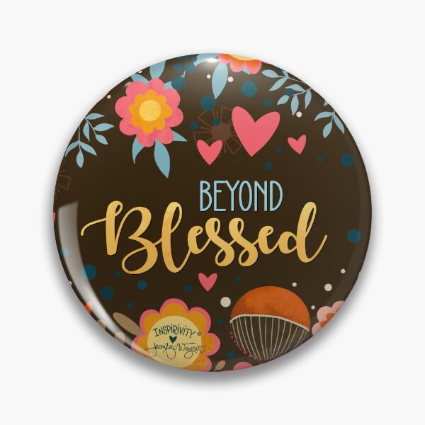 Item preview, Beyond Blessed – Colorful Christian Gratitude Sticker designed and sold by Inspirivity.