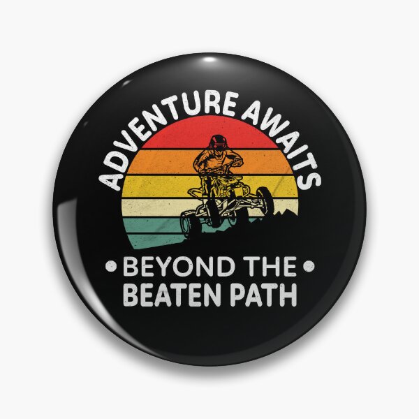 Item preview, Adventure Awaits Beyond the Beaten Pathv designed and sold by TroyRushGfx.