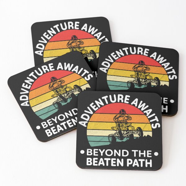 Item preview, Adventure Awaits Beyond the Beaten Pathv designed and sold by TroyRushGfx.